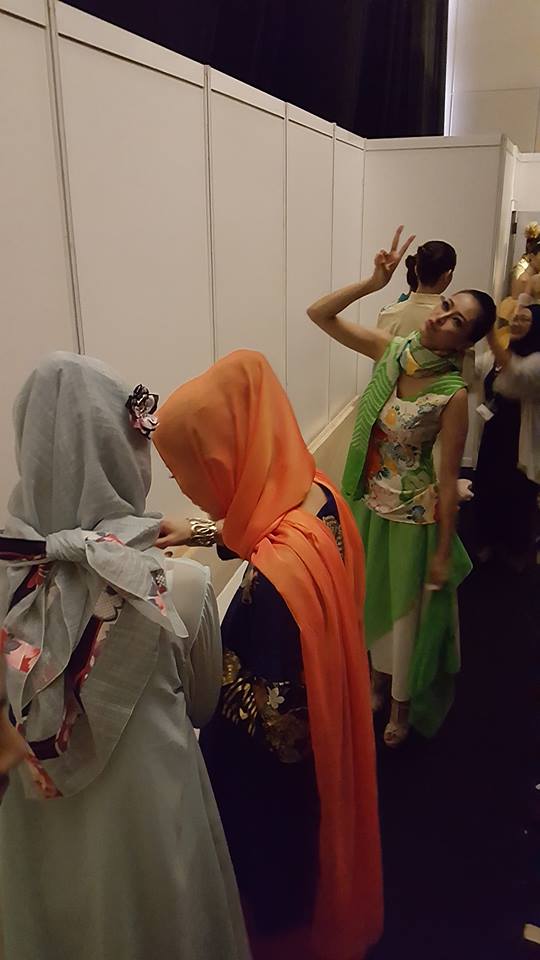 着物リメイク-ドレス-ファッションショー-Malaysia-マレーシア